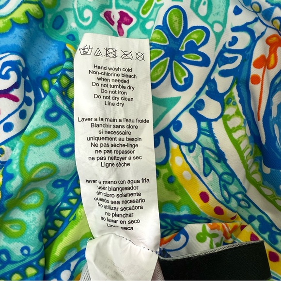 Lauren Ralph Lauren Women's Paisley Print Swimsuit. Size 12 - Picture 9 of 11